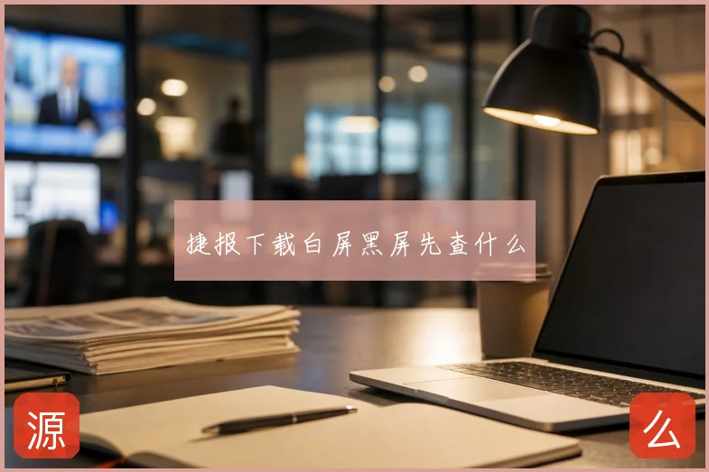 捷报下载白屏黑屏先查什么